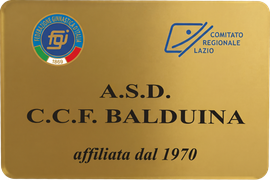 Targa ASD CCF Balduina — affiliata FGI dal 1970